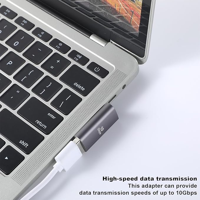 2 PCS USB 90 Degree Adapter 90 Degree USB A Right Angle Adapter Male to Female Converter Extender for Laptop, Power Bank, Charger, Phone, Pad, Pc (Gray)