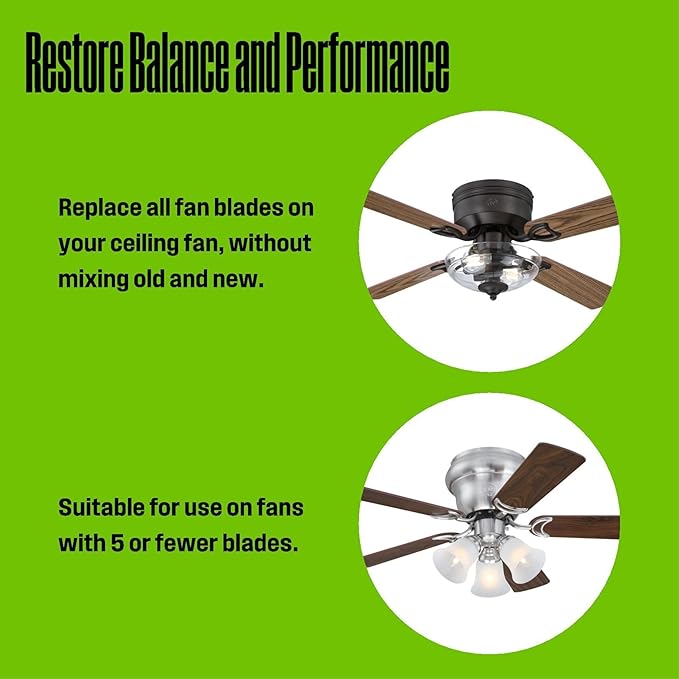 Westinghouse 16.5-Inch Replacement Fan Blades for 42-Inch Ceiling Fans
