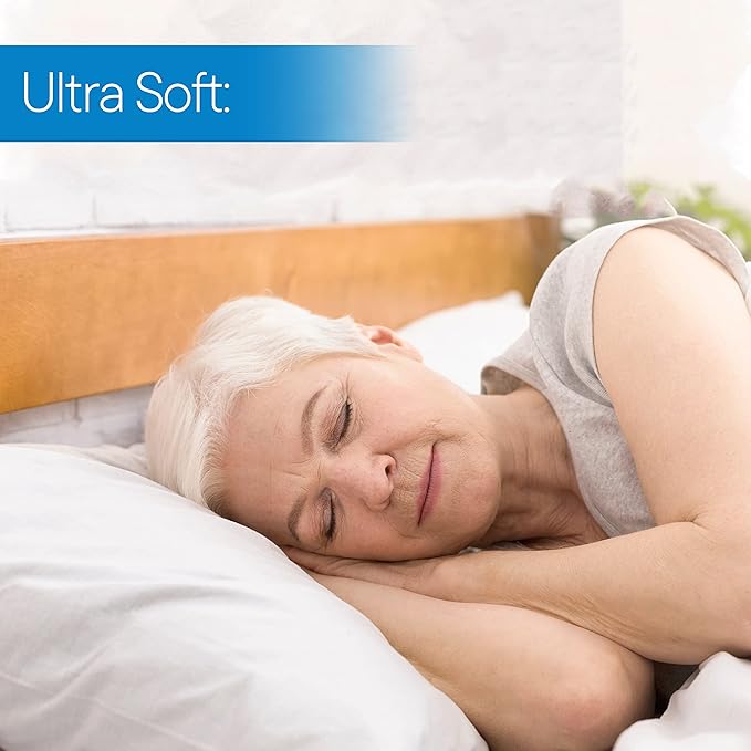 RMS Ultra Soft 4-Layer Washable and Reusable Incontinence Bed Pad - Waterproof Bed Pads with 4 Convenient Handles to Assist in Home Health Care, 34X54 Inch
