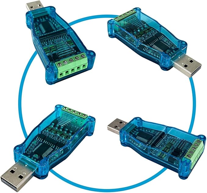 DSD TECH SH-U11 USB to RS485 RS422 Converter with FTDI FT232R Chip Work for Modbus