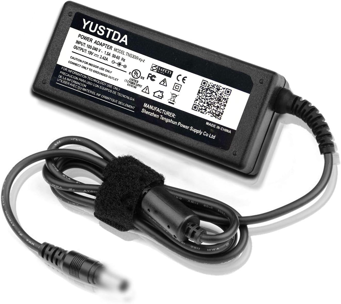 YUSTDA 19V AC/DC Adapter Compatible with Inogen One G3 External Battery Charger, 19VDC 3.16A - 4.73A