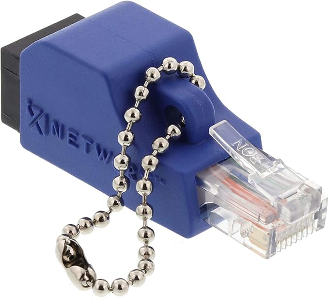 Networx Console Rollover Adapter - RJ45 Serial Management Tool - Connects Laptop to Network Switch Console Ports - Yost Serial Standard