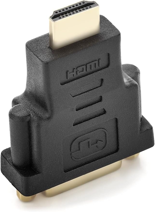 HDMI Male to DVI Female Adapter 2 Pack