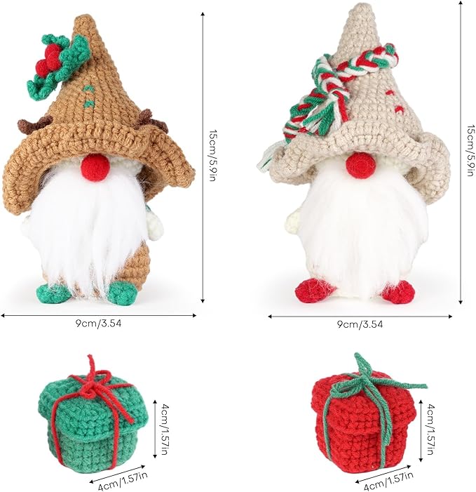 Wizardi Amigurumi DIY Crochet Kit - Christmas F07N8-M110