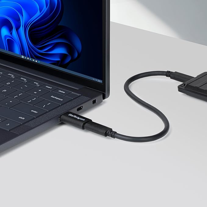 StarTech USB-A to USB-C Adapter, USB-A Male to USB-C Female Converter, USB 10Gbps, 5V 900mA