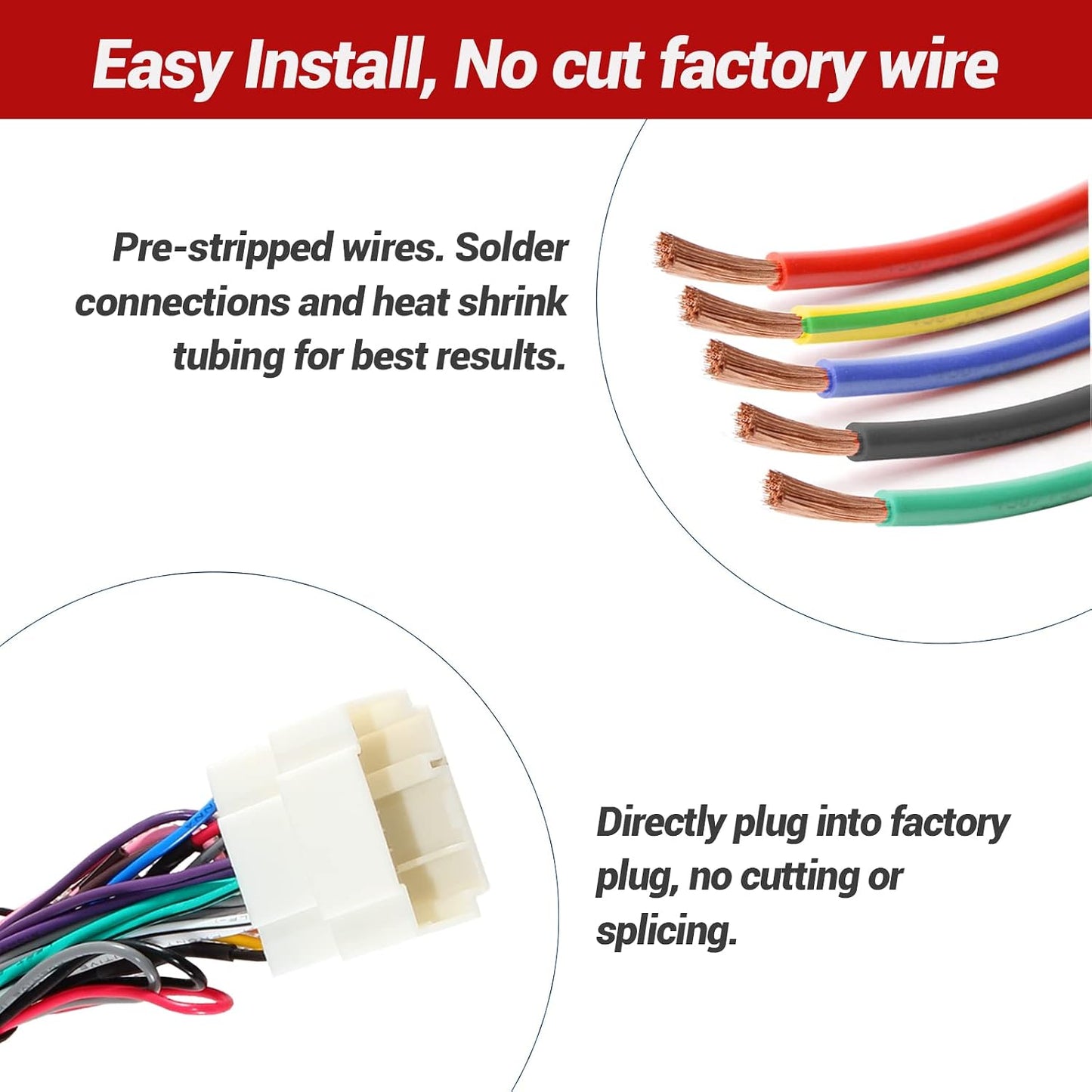 1999-2006, 1999-2010, Acura1999-2010 RED WOLF Pioneer Radio Stereo Wiring Harness Connector Amp Amplifier/SWC Plug