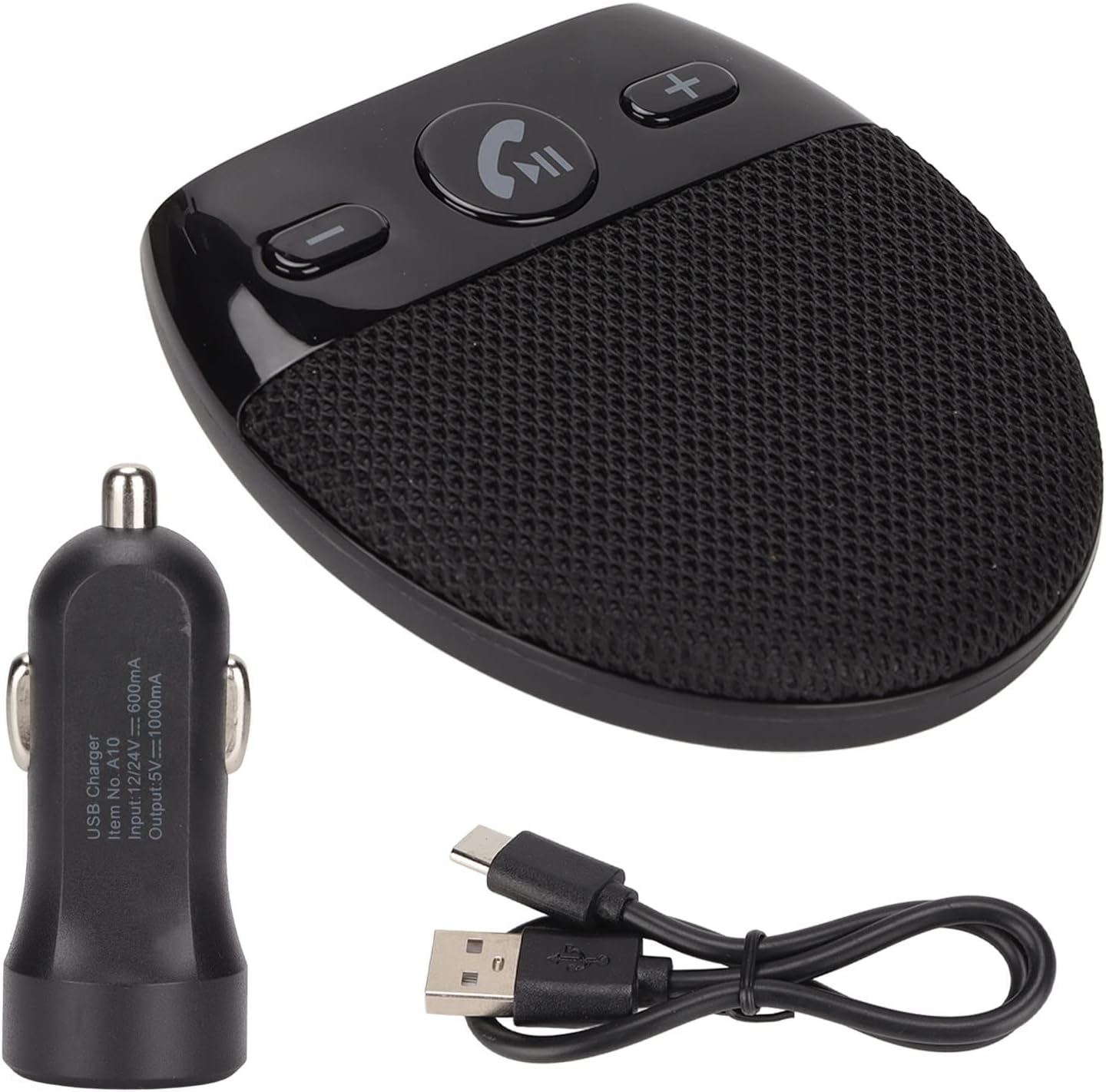 Hands-Free Bluetooth for Cell Phone Car Kit, Bluetooth 5.0 Car Speaker with CVC8.0 Double Noise Reduction Technology,