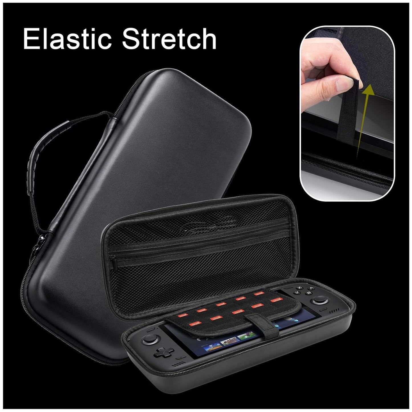 YipuVR Hard Carrying Case for Ayn Odin 2, Waterproof Storage Bag for Handheld Game Consoles, EVA Travel Case