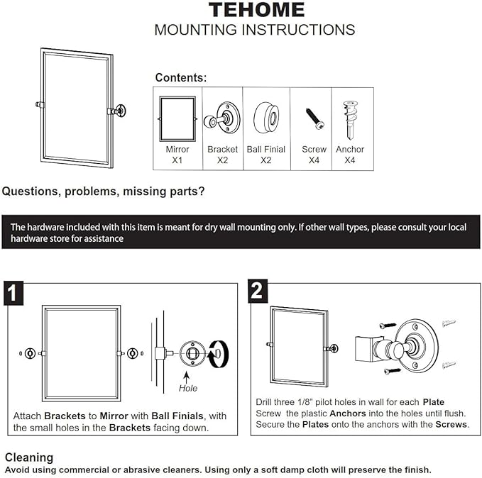 Black Metal Framed Pivot Rectangle Bathroom Mirror Tilting Beveled Vanity Mirrors for Wall, Overall 23.9 x 24 inches (Mirrror 20 x 24 inches)