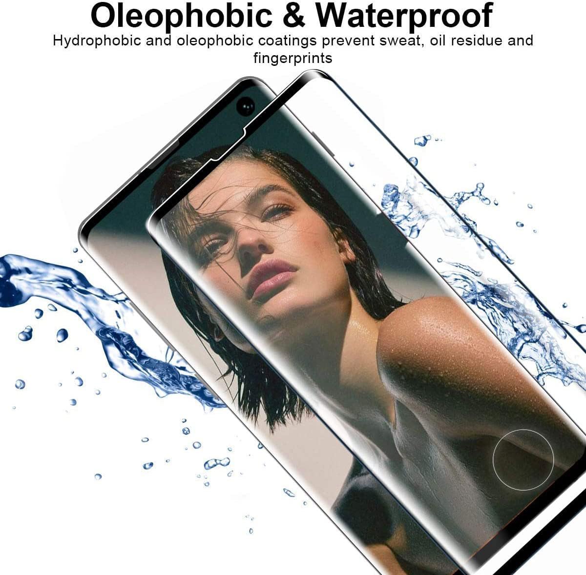 For Motorola Edge 2024 Screen Protector Tempered Glass, [1 Pack] High Clear [9H Hardness] Protective Film for Motorola