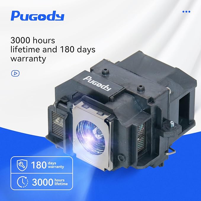 ELPLP54 ELPLP55 ELPLP56 ELPLP58 Replacement Projector Lamp Bulb for Epson PowerLite Home Cinema 705HD EB-S7 X7 S8 X8 W7 ex5200 ex7200 ex3200 EH-TW450 EX31 EX51 EX71 H309A H328B MovieMate 60 62