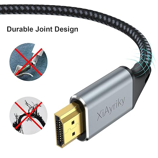 HDMI to DVI Adapter Cable 10-Pack, Bidirectional DVI to HDMI Cord Adapter Male to Male Support 1080P, 3D Comupter,Monitor,Game Console (10, Grey)