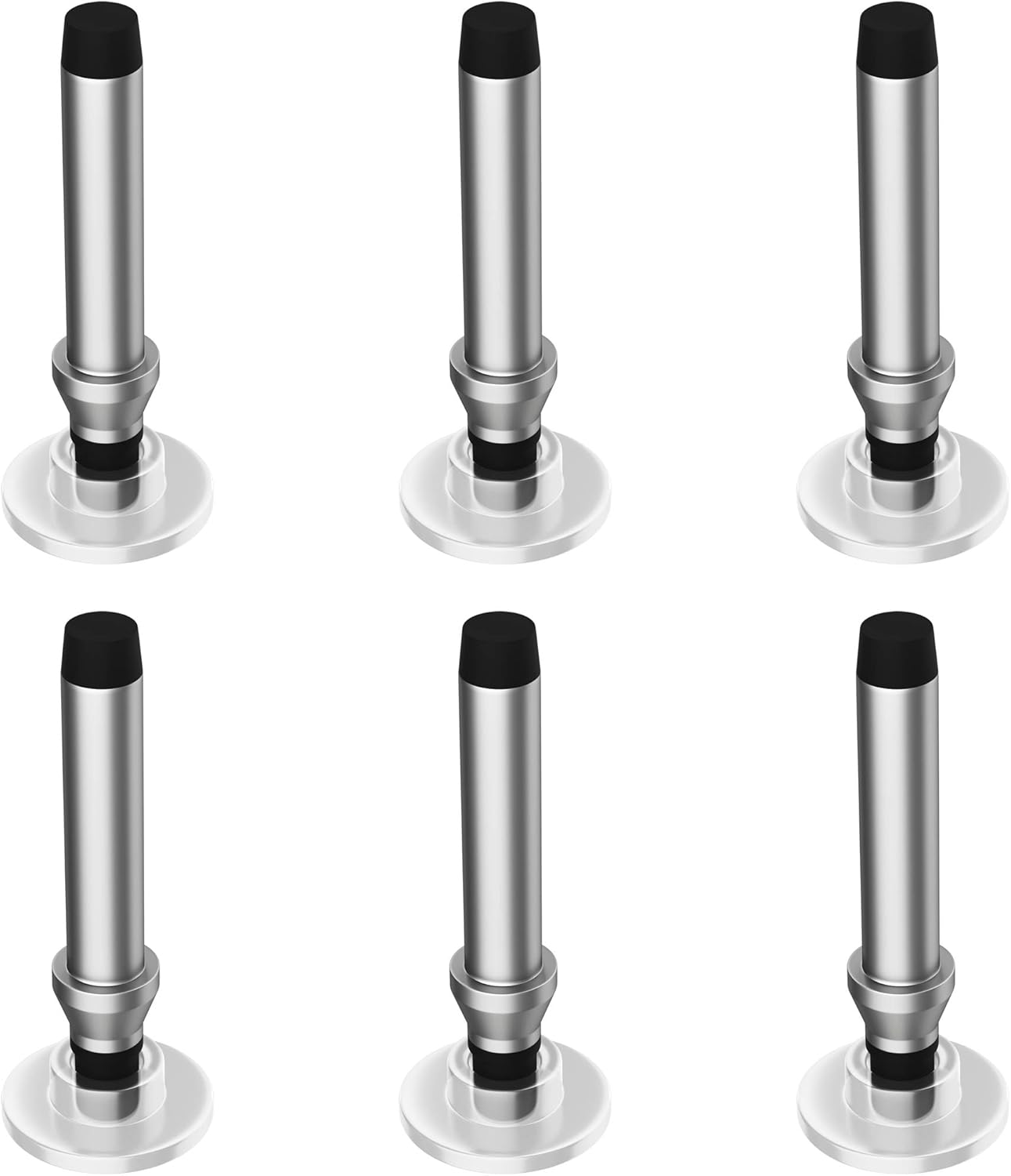 Replacement Disc Tips, High Precision Fine Point Round Disk for 2 in 1 Series Stylus Pen, Clear (6 Pack)