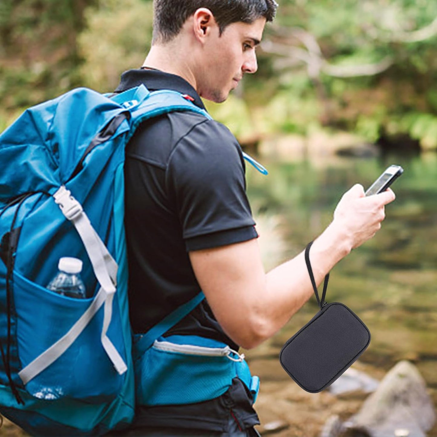 khanka Hard Case for Anker 20,000mAh Portable Charger, 22.5W High-Speed Power Bank with Built-in USB-C Cable