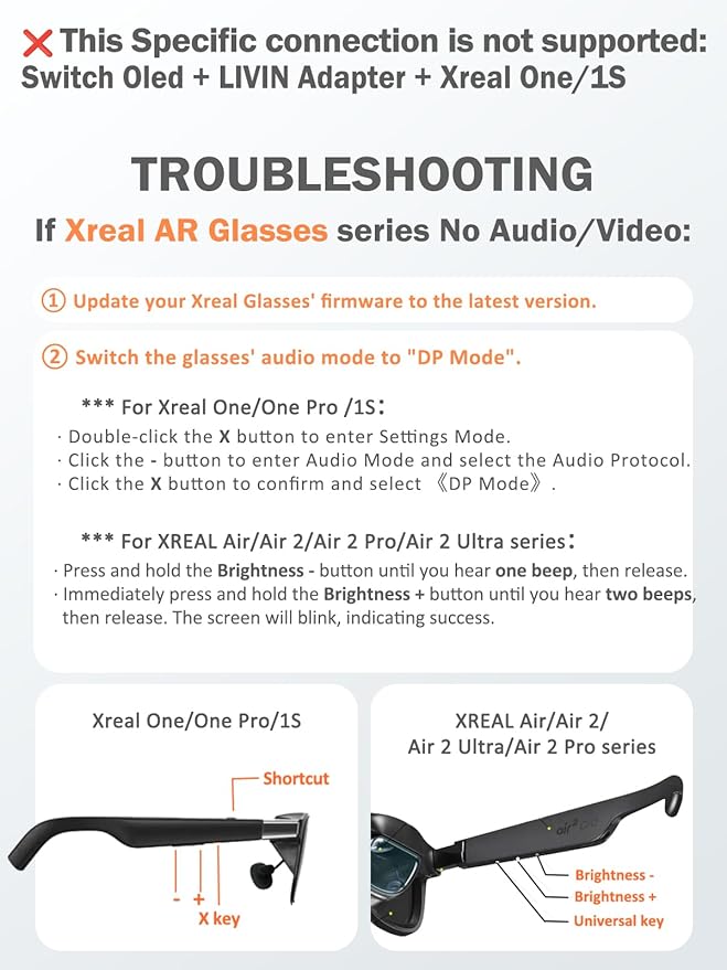 HDMI to USB C Adapter (4K@60Hz) Portable Monitor, AR Glasses XREAL One Air 2 Pro/VITURE Luma/RayNeo Air 3s/Rokid,HDMI Male(Source) to USB C Female(Display) Laptop,PS4/5,Xbox,Switch,ROG Ally,Steam Deck