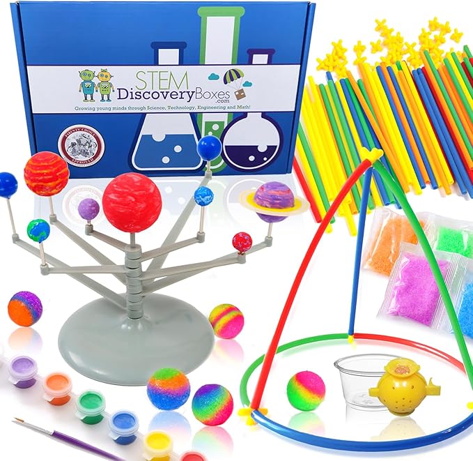 Stem Learning 9 Monthly Subscription Box Kits w/ 27 Projects - Summertime Remote School Building Toys - Science, Technology, Engineering, Mathematics - Activities for Kids Boys & Girls Ages 7-12