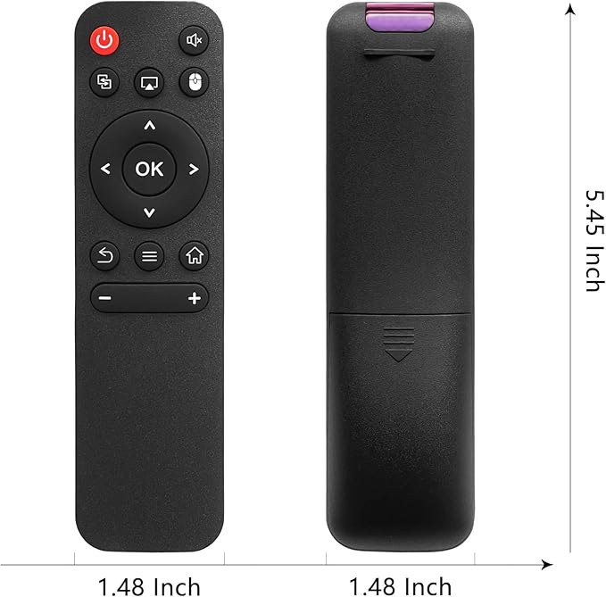 HY300 PRO HY320 Replacement Projector Remote Compatible with Magcubic HY300Pro, Maypug P1 and Other Brand HY300 PRO Mini Projector Remote Control(HY300Pro Remote Control)