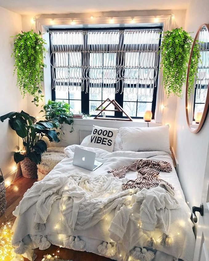 RECUTMS Hanging Plants Outdoor UV Resistant Faux Hanging Plants Indoor Artificial Decor Outdoor Artificial Hanging Plants for Wall House Room Patio Indoor Outside Home Shelf Office Decor in 3 Pcs