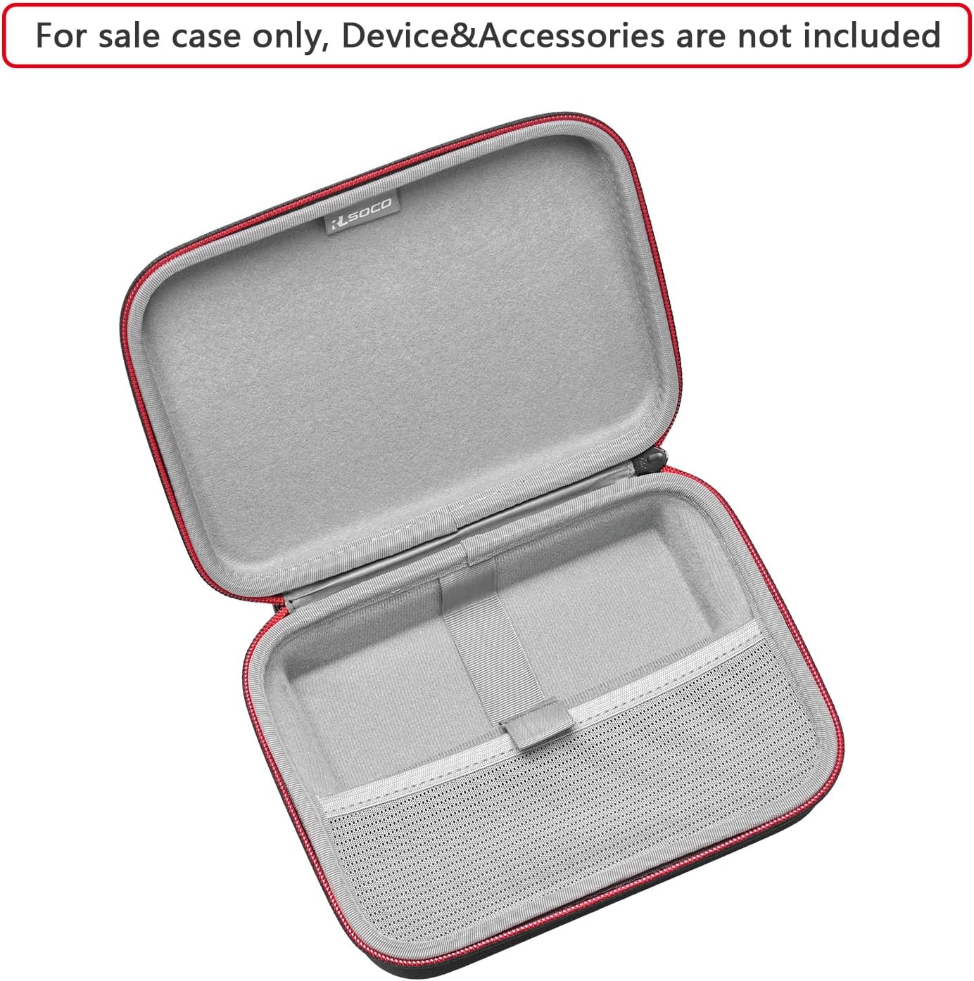 RLSOCO Carrying Case for Anker 737 Power Bank (PowerCore 24K), 24,000mAh Portable Charger - Black (Case Only)