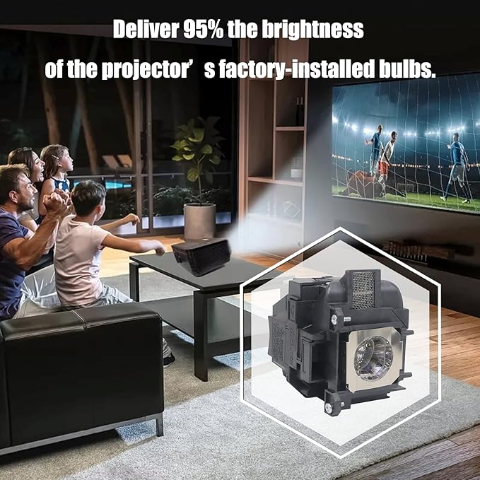 ELPLP88 / V13H010L88 Replacement Projector Lamp with Housing for Epson PowerLite Home Cinema 2040/2045/1040/740HD/640, EX7240 EX3240 EX9200 VS240 – Home Cinema & Business Projector Bulb