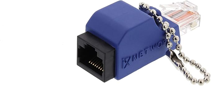 Networx Gigabit RJ45 Loopback Tester - 10/100/1000Base-T Network Port Validator - Ethernet Diagnostic Tool for Switches and Server NICs