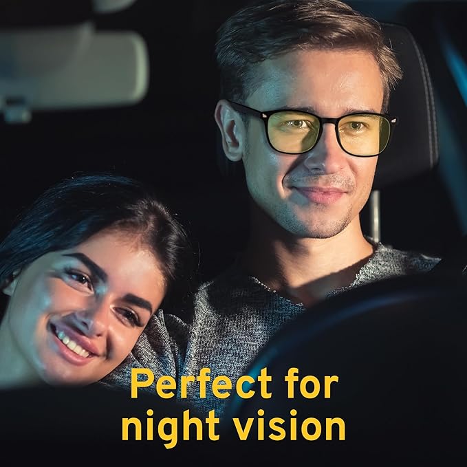 livho High Tech Blue Light Glasses - Advanced Blue Light Blocking Computer Glasses - Screen Fatigue & UV Protection