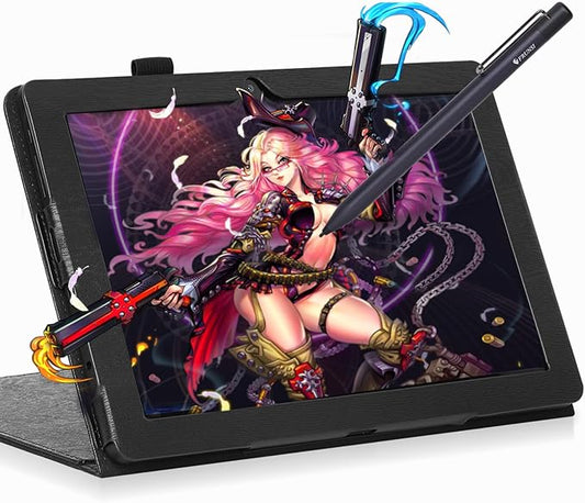 T11 Pro Standalone Drawing Tablet with Screen,10.1 inch FHD Display,No Computer Needed,Octa-Core CPU,Pre-Installed Drawing Apps & Tutorials,More Bonus Items for Beginners, Artists, Students