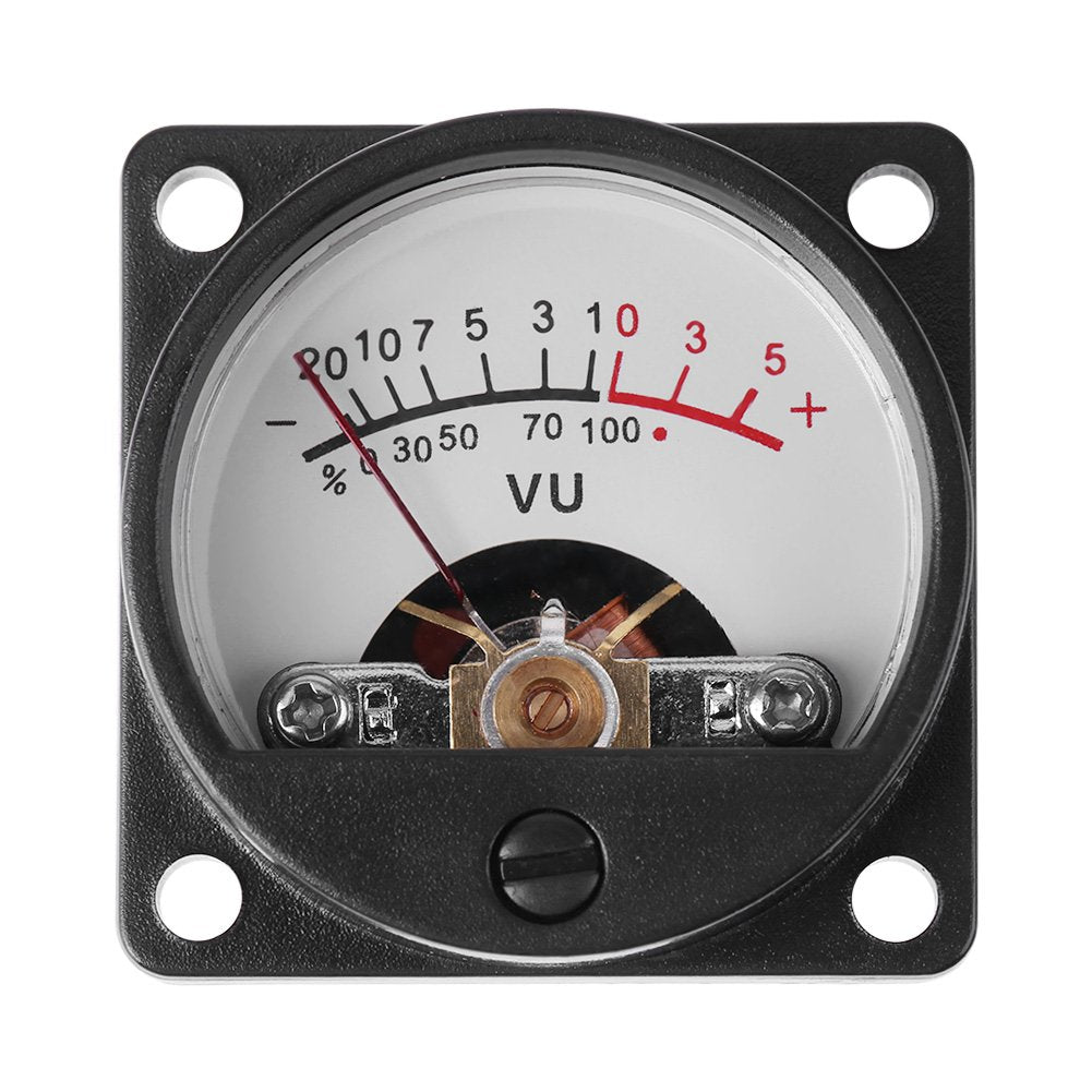 YWBL-WH 2PCS 12-15V/300mA VU Meter Warm Back Light Recording+Audio Level Amp with Driver Board.