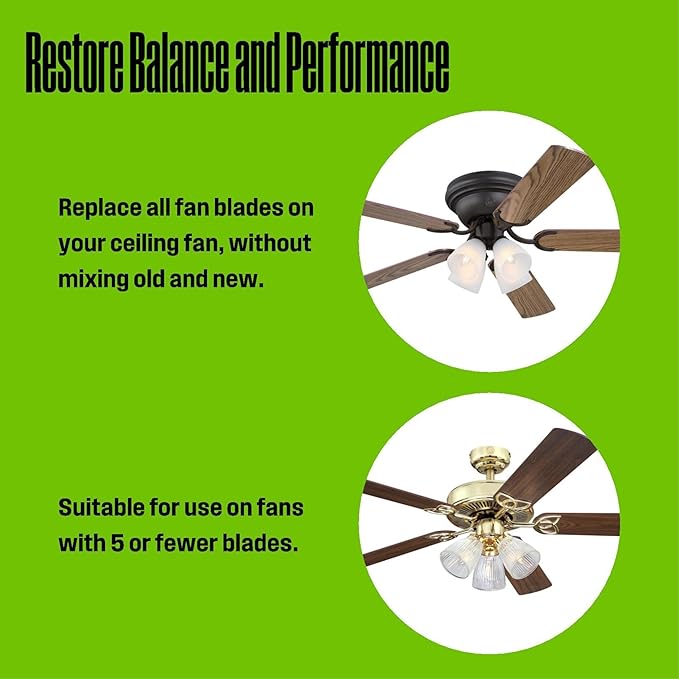 Westinghouse 22-Inch Replacement Fan Blades for 52-Inch Ceiling Fans