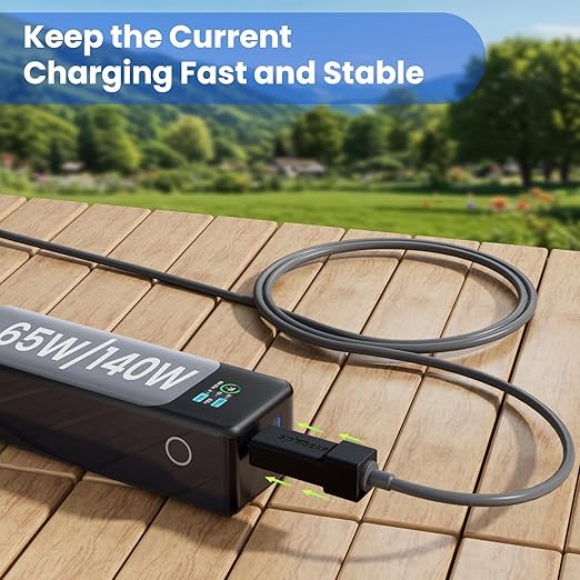 Starlink Mini Cable Adapter, USB C to DC Adapter Power Cable Adapters for Starlink Mini, USB C Male to DC Female for Power Cord Work with 20V/65W, 20V/100W, 28V/140W PD Power Source, Black