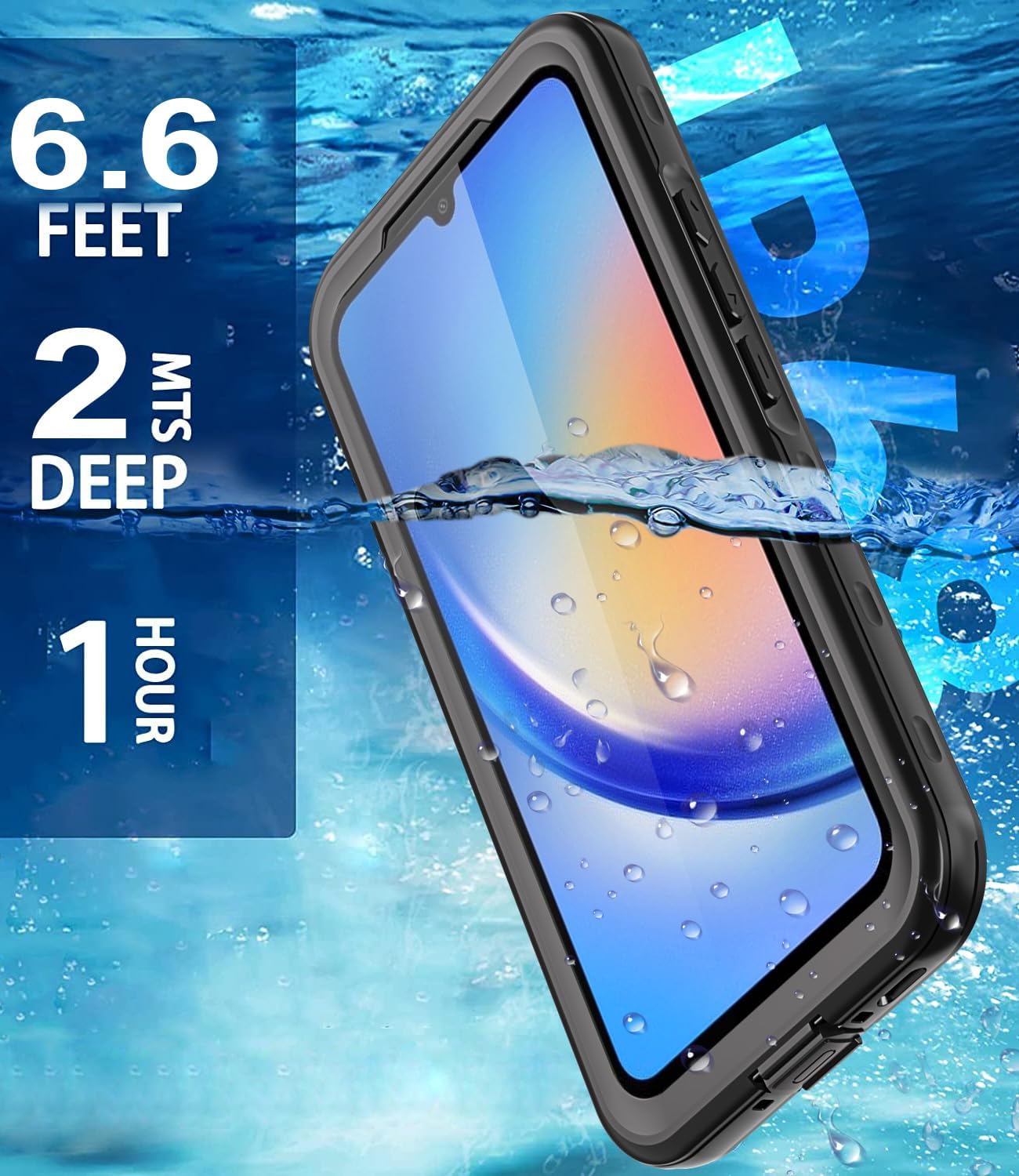 Samsung Galaxy A54 5G Waterproof Case - [Built-in Screen Protector] [IP68 Underwater] [360° Full Body] Heavy Duty