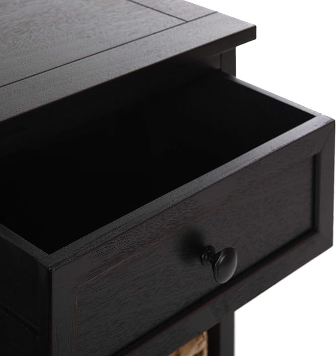 SAFAVIEH American Homes Collection Herman Vintage Black Storage Unit