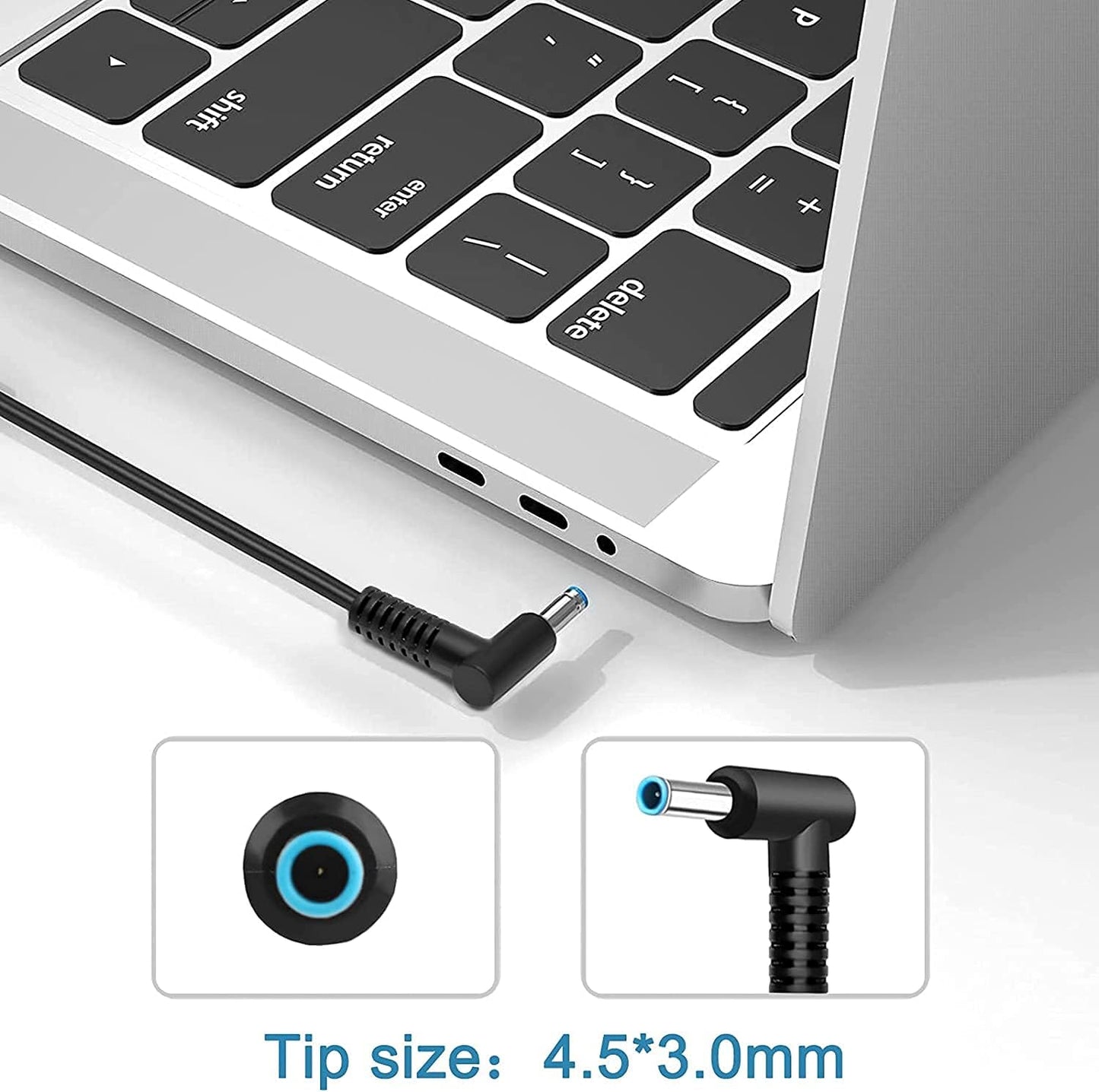 Zbook 150W Charger for HP ZBook Studio G3 G4 G5 G6 G7 G8, 15 G3 G4 G5 G6, Power G7 G8, 19.5V 7.7A Adapter