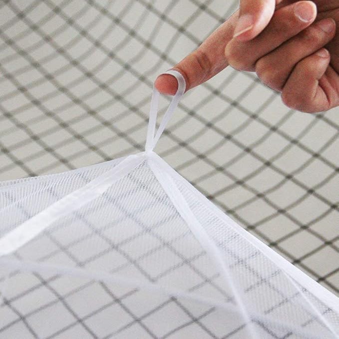 AIFUSI Mosquito Net for Single to King Size Bedroom by Quick and Easy Installation System Protection for Any Outdoor Indoor Derocate Lover