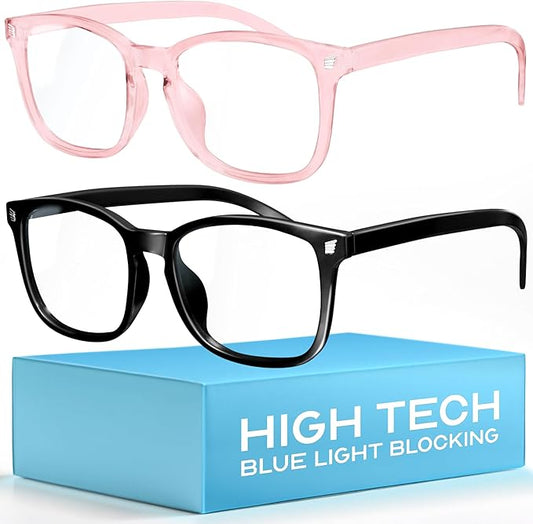 livho High Tech Blue Light Glasses - Advanced Blue Light Blocking Computer Glasses - Screen Fatigue & UV Protection