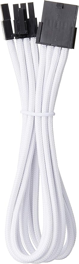 Silverstone Tek Sleeved Extension Power Supply Cable with 1 x 8-Pin to PCI-E 8-Pin Connector (PP07-PCIW)