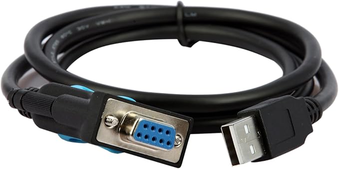 USB 2.0 to RS232 DB9 Serial Cable Female Converter Adapter with Prolific PL2303 Chipset for Win10 8.1 8 7 Vista XP 2000 Andorid Linux Mac OS X 10.6 and Above (3ft/Female)