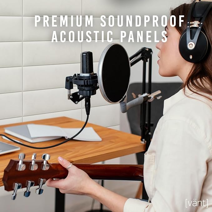Vänt Upholstered Wall Panels - King/Cal King Size Wall Mounted Velvet Headboards - Velvet Ivory - Twin/King - Set of 4 Panels (Each Individual Panel 39"x11.5")