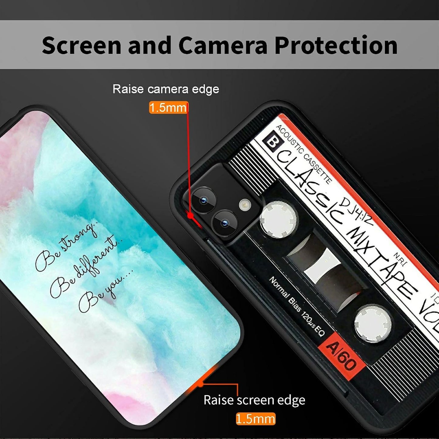 Rossy for Moto G Stylus 5G 2023 Case [Not fit 5G 2022] Slim Soft TPU Silicone Shockproof Protective Cover with Retro