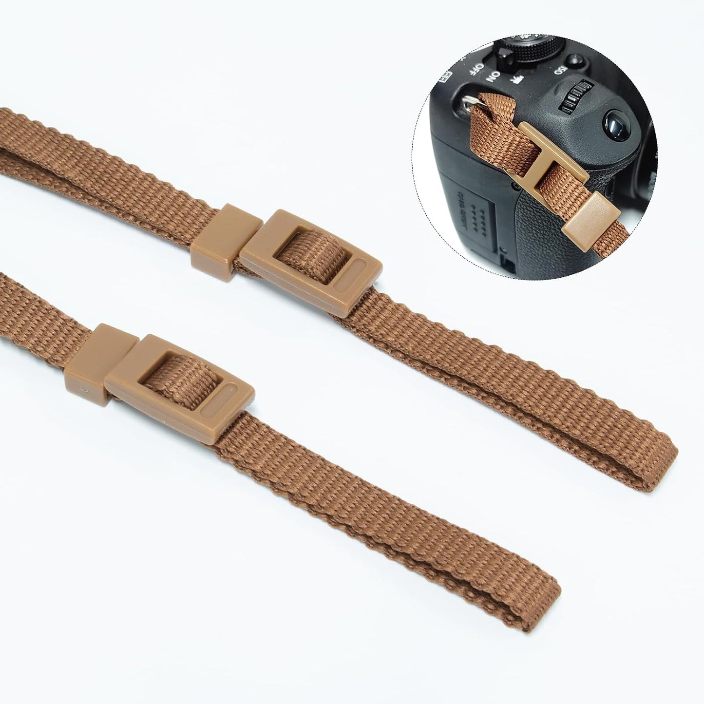 1 Pack, TENOC Vintage Camera Strap Canvas Herringbone Neck Shoulder Strap with Quick Release Buckles