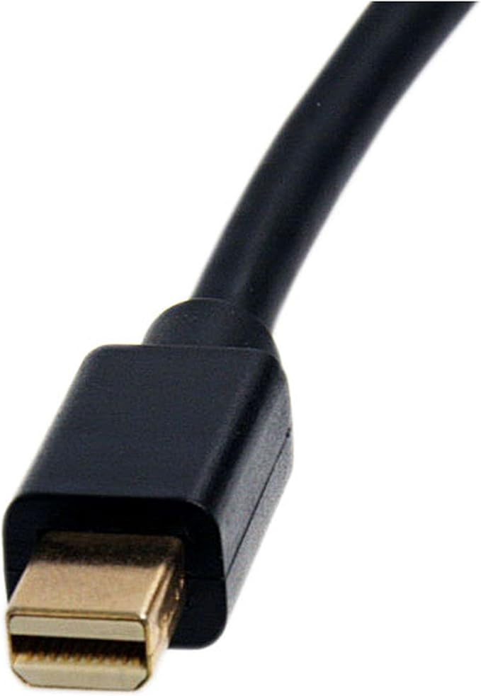 StarTech.com Mini DisplayPort To HDMI Adapter - 1080p - Mini DP To HDMI Monitor/Display/TV - Passive mDP 1.2 to HDMI Adapter Dongle Video Converter - Upgraded Version Is MDP2HDEC (MDP2HDMI),Black