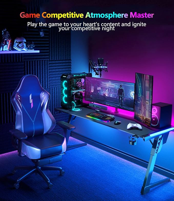Daymeet TV Led Backlight,13.1ft ICRGB LED Lights for TV USB Light Strip for 40-65 inch Monitor Behind Lighting, Rainbow Color TV Lights Music Sync Bluetooth APP Control with Remote