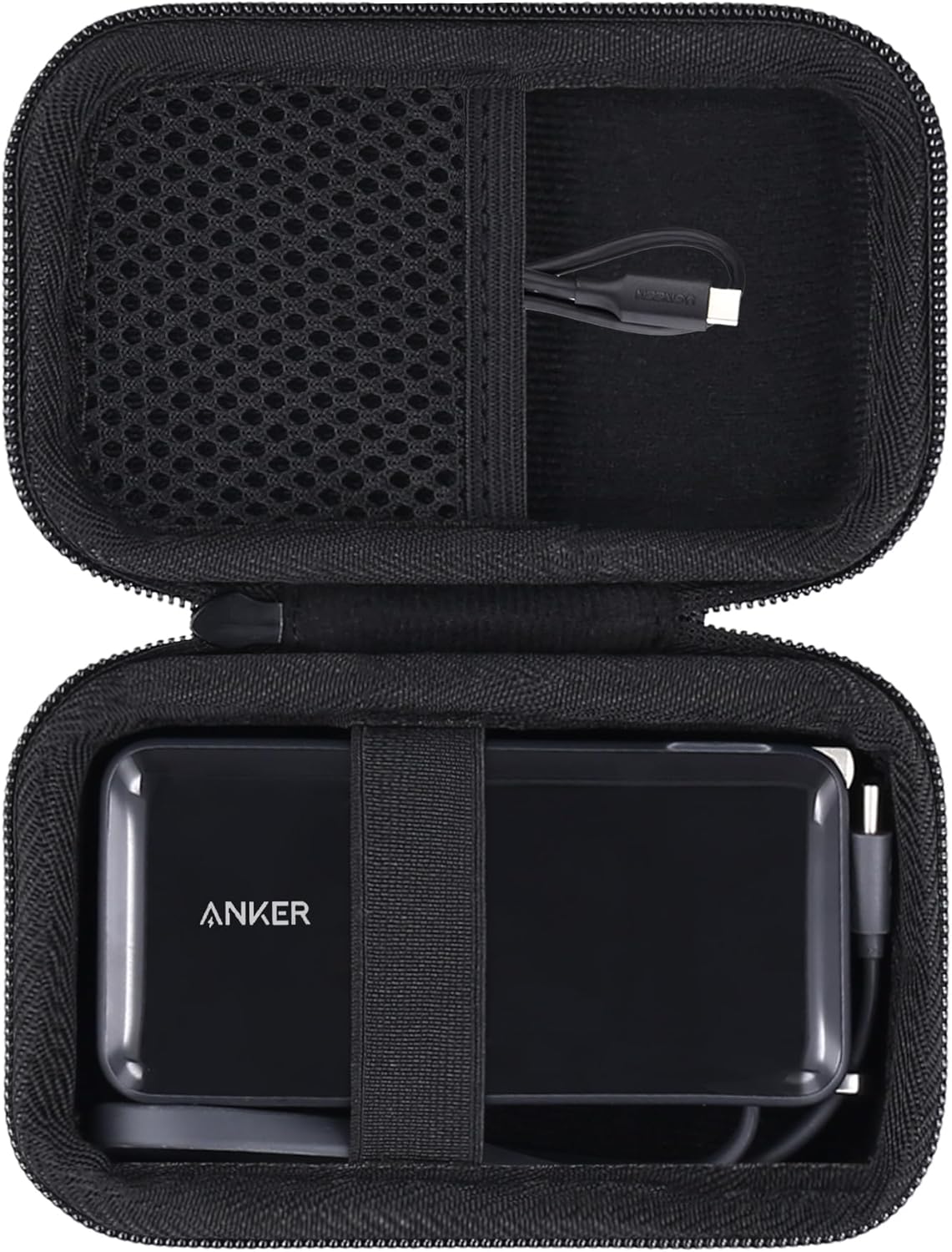 khanka Hard Case Replacement for Anker 3-in-1 Power Bank - 10,000mAh Portable Charger, Case Only (Black)