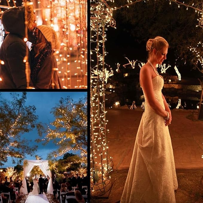 Christmas String Lights, 170Ft 500 LEDs Christmas Tree Lights Indoor String Lights 8 Modes Fairy Twinkle Lights Lights