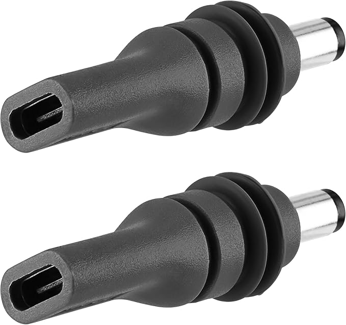 Yeebline DC 5521 to USB C Adapter, 2 Pack 100W PD DC 5.5mm x 2.1mm Male to USB Type C Female Plug Power Charging Connector Charger Adapter Suitable for Starlink Mini (USB C to DC5521)