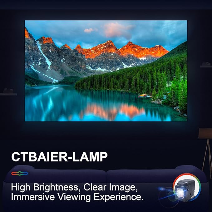 CTBAIER BP96-01653A Original Quality Replacement Rear Projector TV Lamp for Samsung HL50A650C1F HL56A650C1F HL61A650C1F