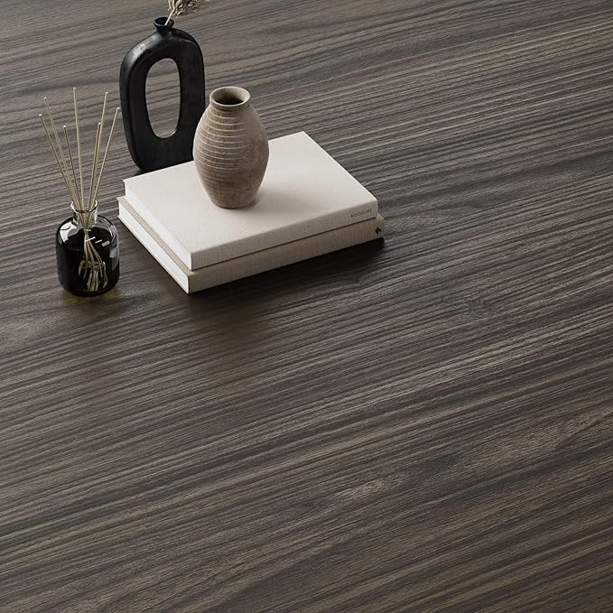 Mobili Fiver, Riccardo Wall Bedside Table, Dark Walnut, Made in Italy