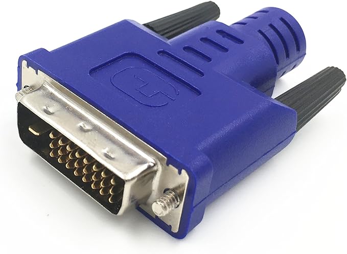 DVI Graphics Card Display GPU Detection Monitor DVI Dummy Plug Adapter Fit Headless-2560x1600@60Hz (DVI-3p)