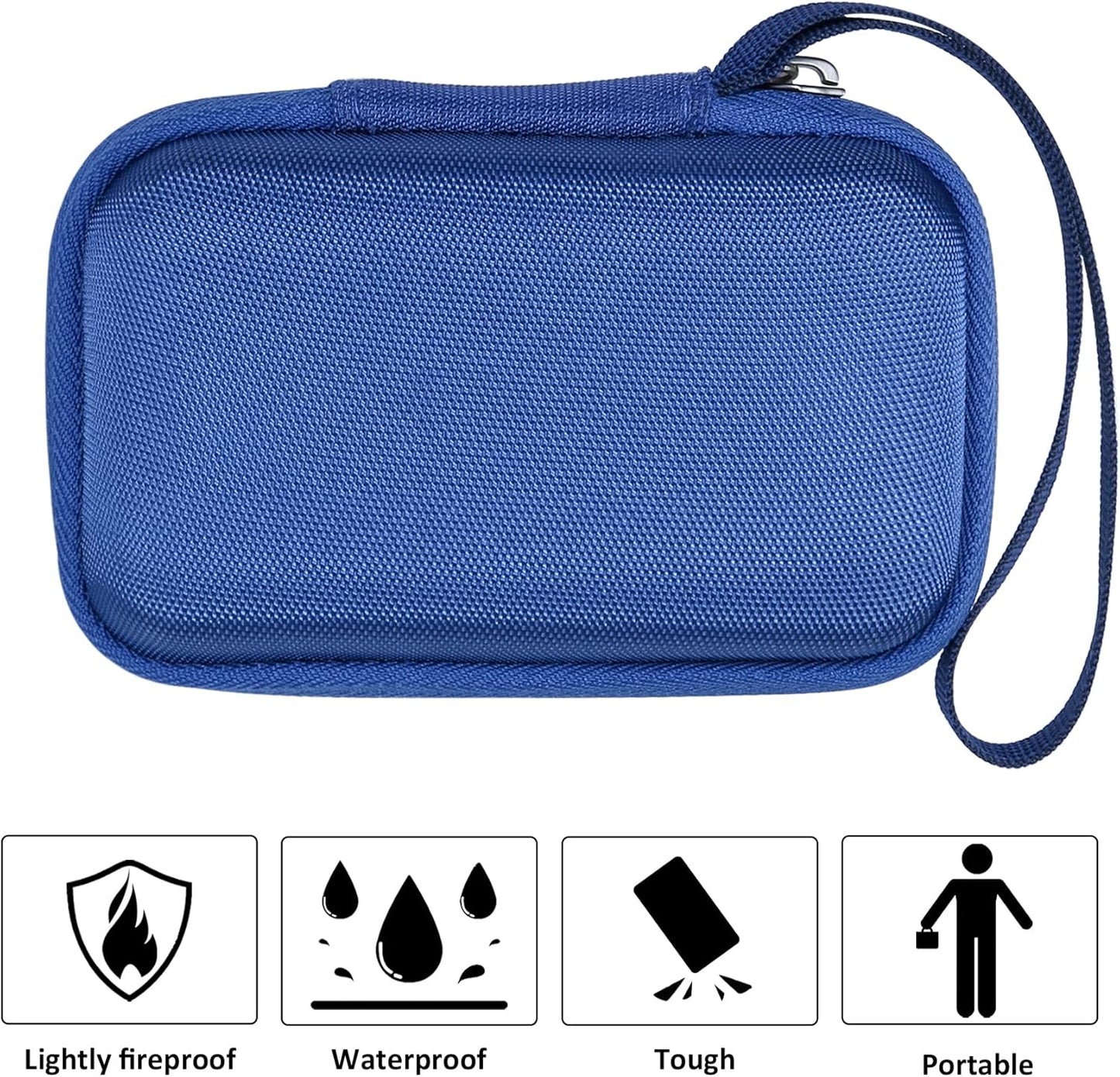 khanka Hard Travel Case for Anker PowerCore Speed 10000 10000mAh QC Charge 3.0 Portable External Charger Battery Power