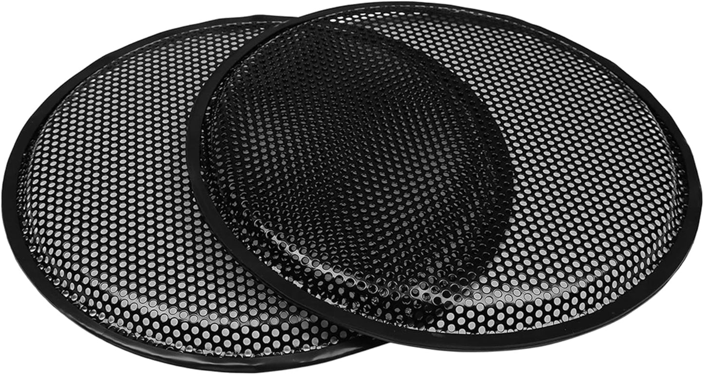 X AUTOHAUX 2pcs 12" Mesh Protector Car Speaker Grill Cover for Honda